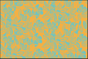 蓝黄交织几何图案纹理