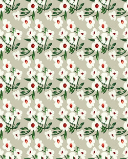 花卉图案背景纹理设计