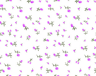 紫色花卉图案背景