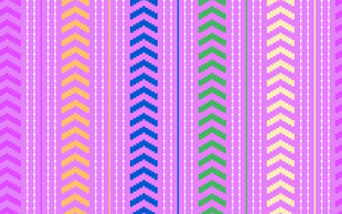 多彩条纹箭头图案背景