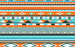 民族风几何图案纹理