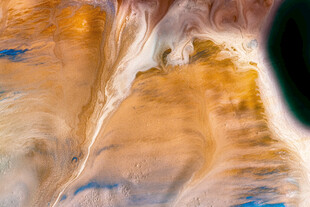 梦幻流体纹理艺术画面