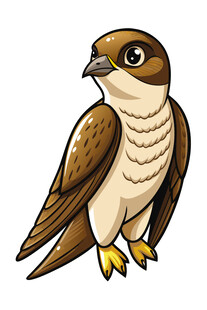 可爱卡通小鸟图案设计