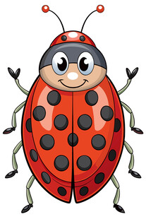 可爱卡通瓢虫形象