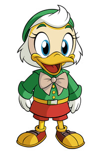 可爱唐老鸭卡通形象