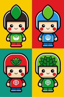 多彩卡通形象设计