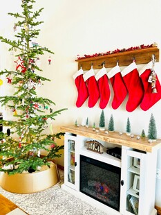 温馨圣诞室内装饰场景