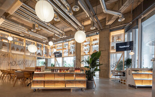 工业风时尚室内商业空间