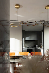 现代简约风开放式厨房空间