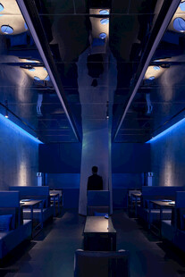 科幻风飞船内部空间场景