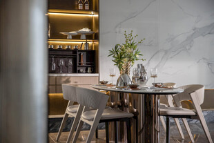 现代简约风餐厅室内场景