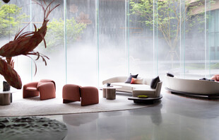 现代风格室内休闲空间场景