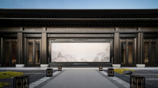 中式典雅室内空间场景