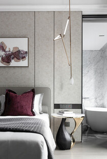现代简约风卧室优雅场景