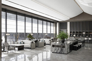 现代简约风格宽敞客厅空间