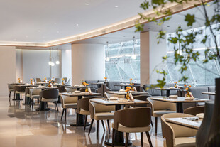 现代简约风格餐厅室内场景