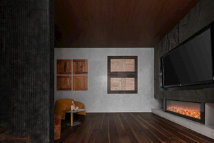 现代风格温馨客厅一角