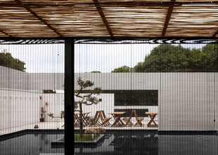 现代简约户外休闲空间