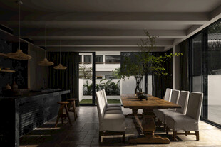 现代简约风餐厅室内场景