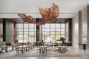 现代餐厅的艺术装饰设计