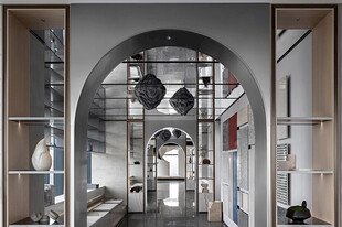 现代拱形室内空间设计