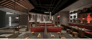 现代中式风格酒吧室内设计