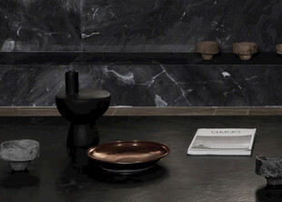 简约风厨房台面餐具陈设