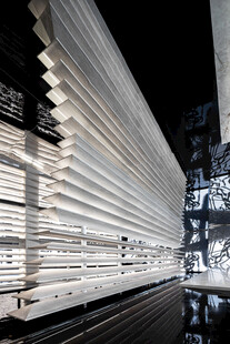 未来感灯光建筑空间场景