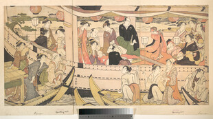 古代精美壁画艺术场景