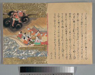 古代人物场景绘画作品