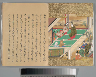 古代画卷中的生活场景