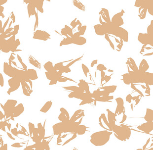 浅棕色花卉图案背景