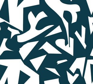 抽象几何图案背景