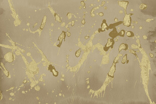 金色泼墨纹理背景图