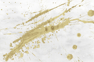 金色泼墨纹理背景图