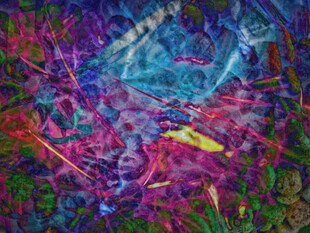 梦幻色彩抽象艺术图案