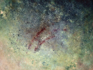 抽象多彩纹理艺术画面