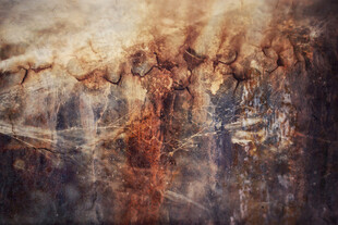 梦幻色彩的抽象人物群像