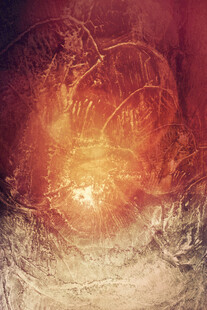 神秘炫彩的抽象光影画面