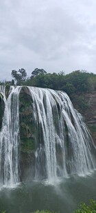 贵州黄果树小七孔千壮观瀑布景观
