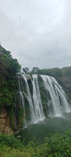 壮观瀑布自然山水美景
