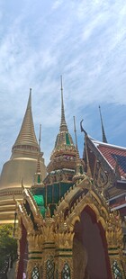 泰国曼谷芭泰国特色寺庙建筑景观