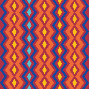 几何菱形多彩图案背景