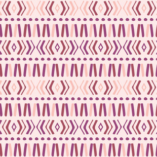 几何图案粉色系无缝背景