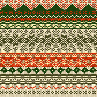 北欧风针织图案纹理