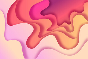 流体渐变抽象艺术图案