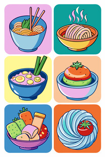 多彩美味中式面食集锦