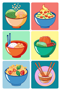 多彩美味面食集锦