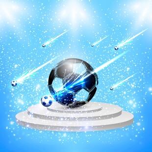 科技感地球与流星特效图