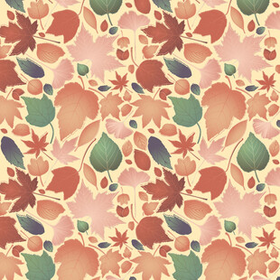 多彩水果图案背景纹理